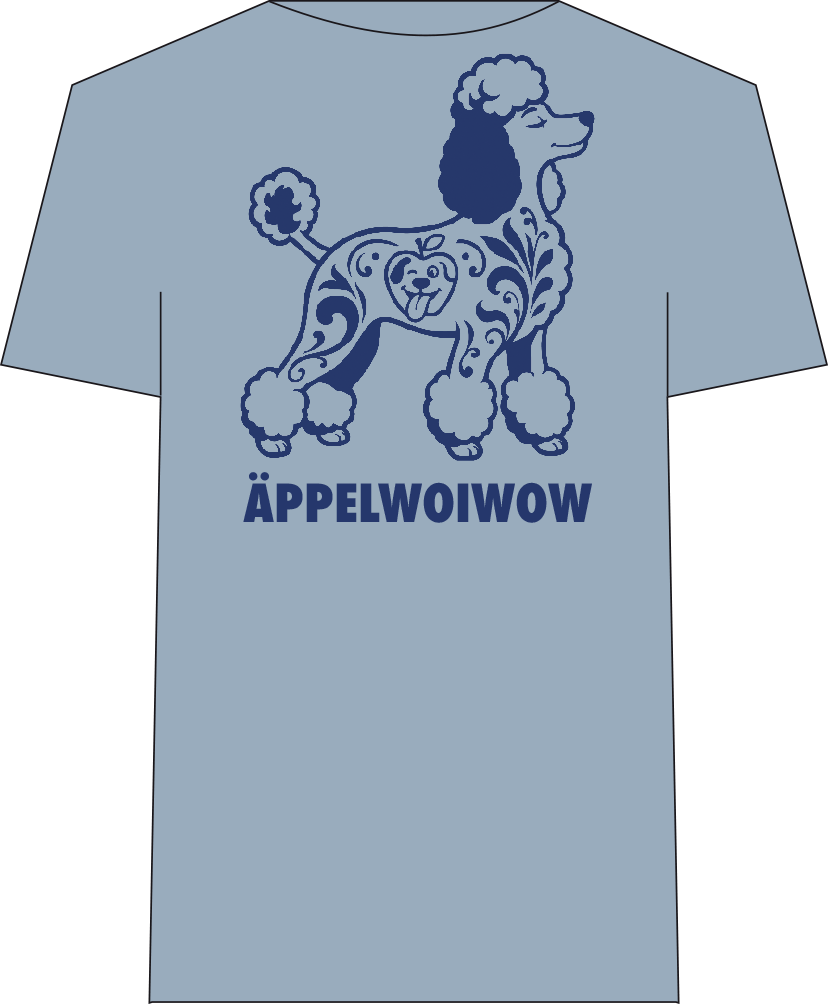 Happiyes Äppelwoiwow Shirt ÄW8